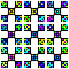 Seamless texture of Chalky Pasty. Fashion graphic background design.