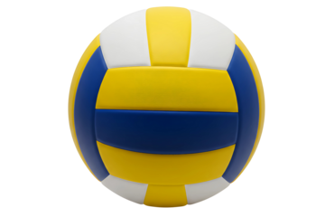 volleyball isolated on transparent cutout background, cut out, png