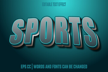 editable sports effect text
