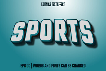 editable sports effect text
