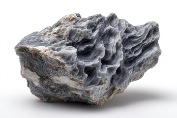 Obraz premium Gray and white rock specimen