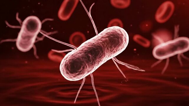 Bacteria Infection in Bloodstream Animation Infectious Diseases Microbiology Germs Medical Health Microbiology Education