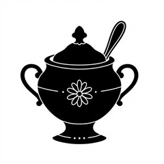 sugar bowl vector 