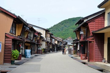 Fototapeta premium 郡上八幡の町並み
