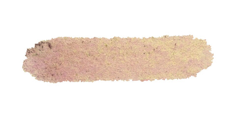 Golden glitter watercolor brush strokes. Abstract grunge color paint textures. Banner art collection. Multicolored aquarelle stains border template.