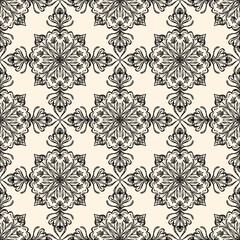 seamless pattern with floral elements