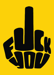 hand sign Vector T shirt Design