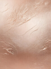 Fototapeta premium Rose Gold Elegance: Abstract AI Texture with Flowing Metallic Sheen