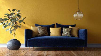 Modern living room interior design