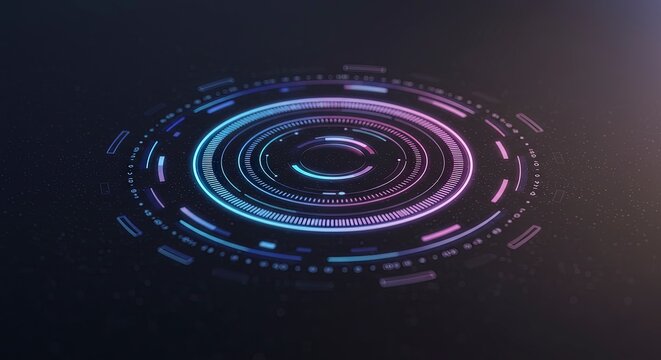 Futuristic Digital Interface