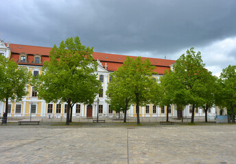 Historical building of the parliament of Saxony Anhalt