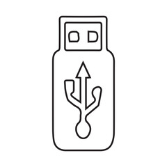 USB flash drive icon