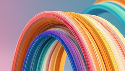 Abstract colorful rings