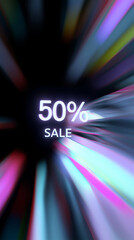 Online shopping  sales discount black friday cyber monday slogan text advertisements vertical background
