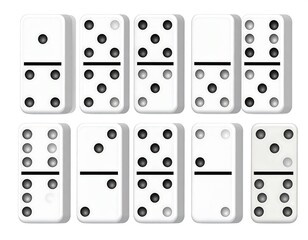 Set of dominoes