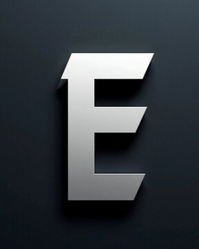 3d, symbol, sign E