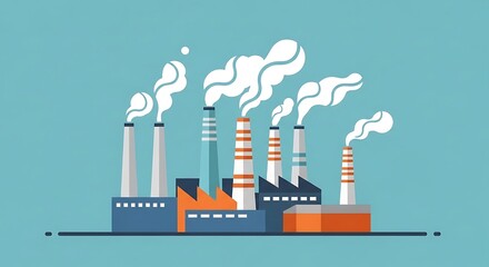 Factory Emissions Cartoon. (2)