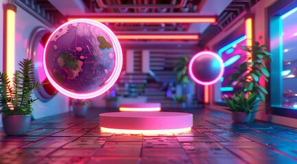 interior of a restaurant