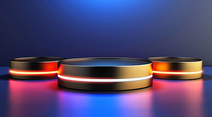 wedding rings on black background