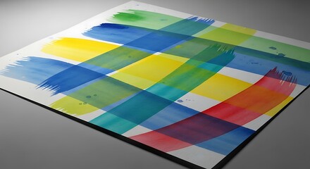 Colorful Paint Strokes.