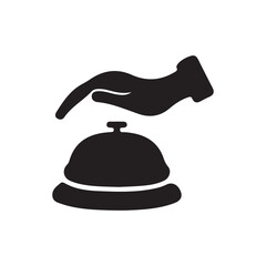 service bell icon vector