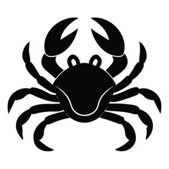 crab with claws vector icon