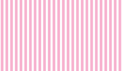 Geometric pattern with wide pink thick stripes for babies. Stripe pattern lines a pink background, color pattern on a white background.