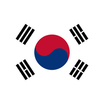 South Korea flag round circle transparent PNG