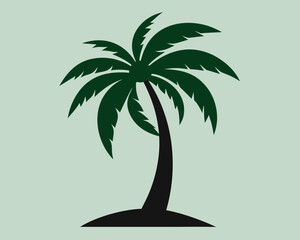 palm tree silhouette
