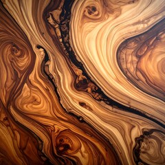 Intricate wood grain patterns