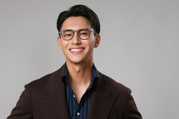 portrait of a handsome young man