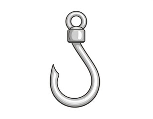 Simple metal hook