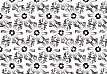 seamless monochrome pattern