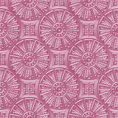 seamless gradient 3d vector pattern geometric design