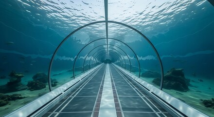 Underwater Tunnel View. (3)