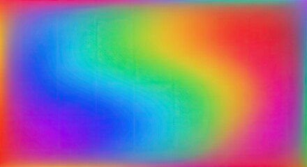 A vibrant gradient background featuring a blend of rainbow colors and soft blurred transitions effect