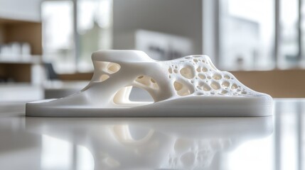 3D-printed model design, office