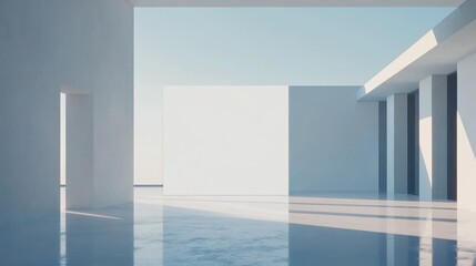 Modern Minimalist Architecture: A Serene Interior Space