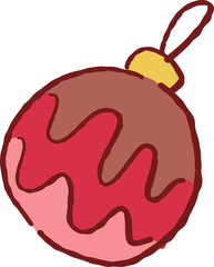 Hand Drawn Christmas Ornament