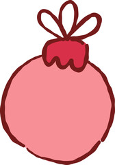 Hand Drawn Christmas Ornament