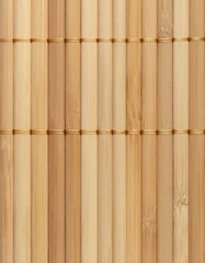 Close-up bamboo placemat texture