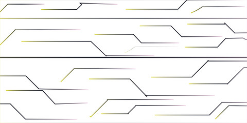 Abstract gray minimal lines futuristic tech background. Circuit-like lines with diagonal geometric pattern. electronic schematic, with the squares acting as connection hubs. Innovation, connectivity, 