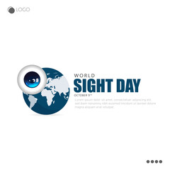 World Sight Day, observed on the second Thursday of October, raises awareness about blindness and vision impairment.
