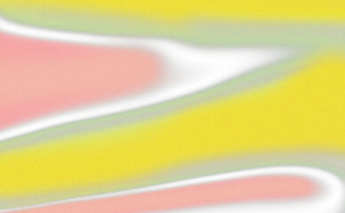 Abstract flowing organic shapes with vibrant yellow and red hues in motion overlay