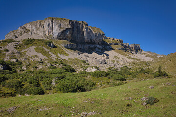 Blick auf den Ifen im Kleinwalsertal