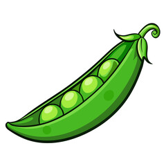 fresh green peas