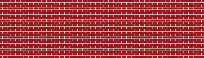 Fototapeta premium Brick wall pattern background. Brick wall tile pattern. Grungy brick wall. 