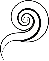 abstract swirl background