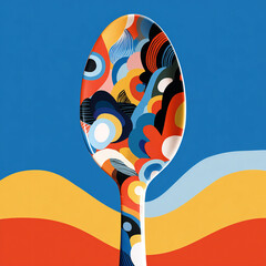 Spoon - A utensil with a small bowl for eating