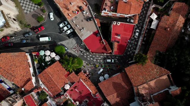 Vuelo de dron sobre Taxco, Guerrero. M&eacute;xico